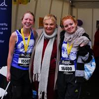 Nem, Louise and Alex's 10 mile Great South Run for Ian 